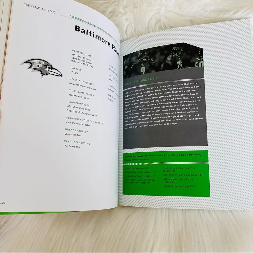 The NFL Gameday Cookbook